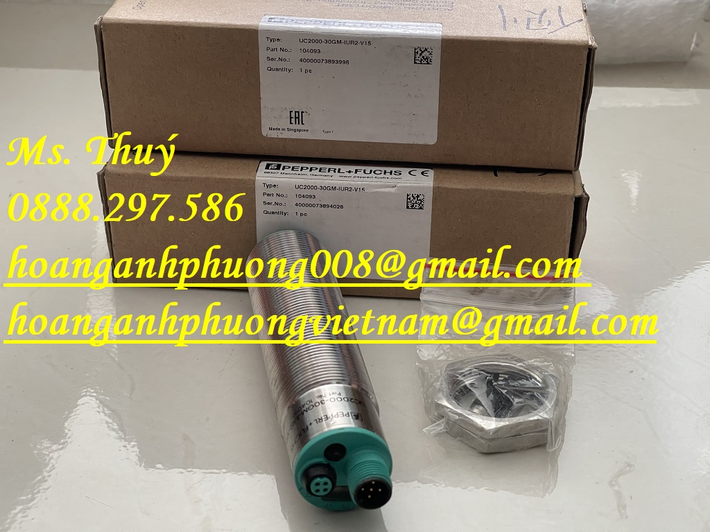 Pepperl + Fuchs UC2000-30GM-IUR2-V15 - Cảm biến chất lượng cao